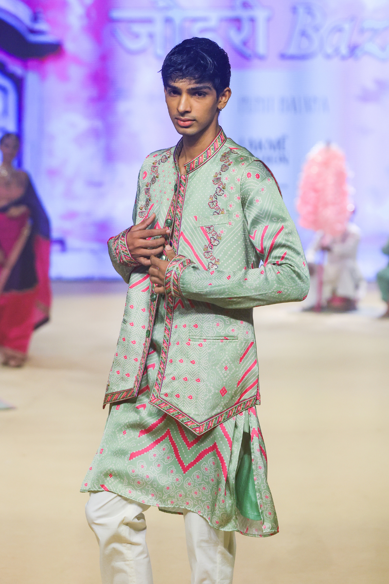 SAGE GREEN BUNDI SET