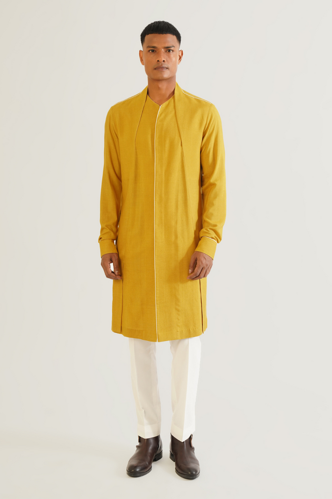 COTTON SILK KURTA SET