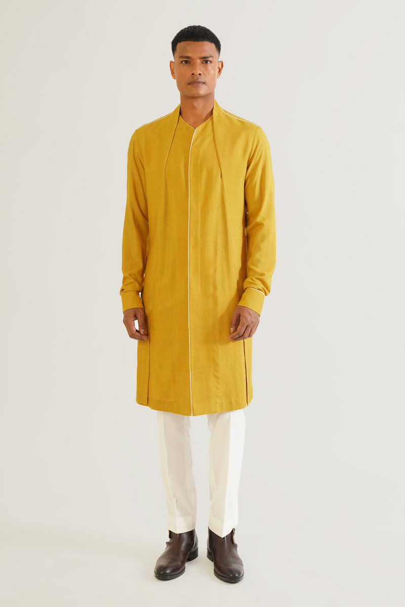 COTTON SILK KURTA SET