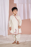 WHITE KRISHNA DHOTI SET