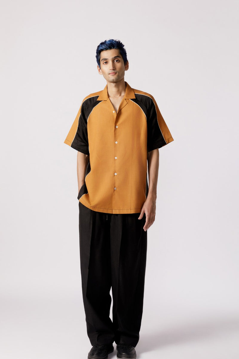 ARCHED CUT AND SEW RESORT SHIRT
