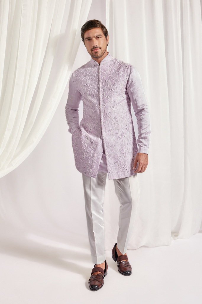 LONG BANDI WITH KURTA AND SLIM PANTS