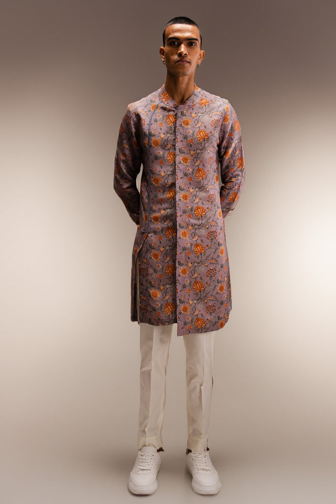 HEATHER BEMBERG LONG KURTA PAJAMA SET