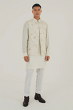 GEOMETRIC EMBROIDERED JAWAHAR JACKET