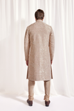 SHERWANI WITH UNDER KURTA AND CHURIDAR