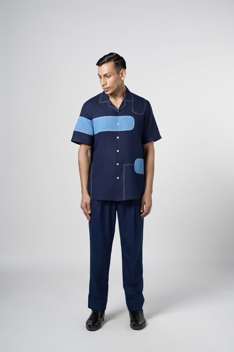 PATCH RESORT SHIRT