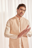 SHORT OPEN BANDI SET WITH KURTA AND SLIM PANT