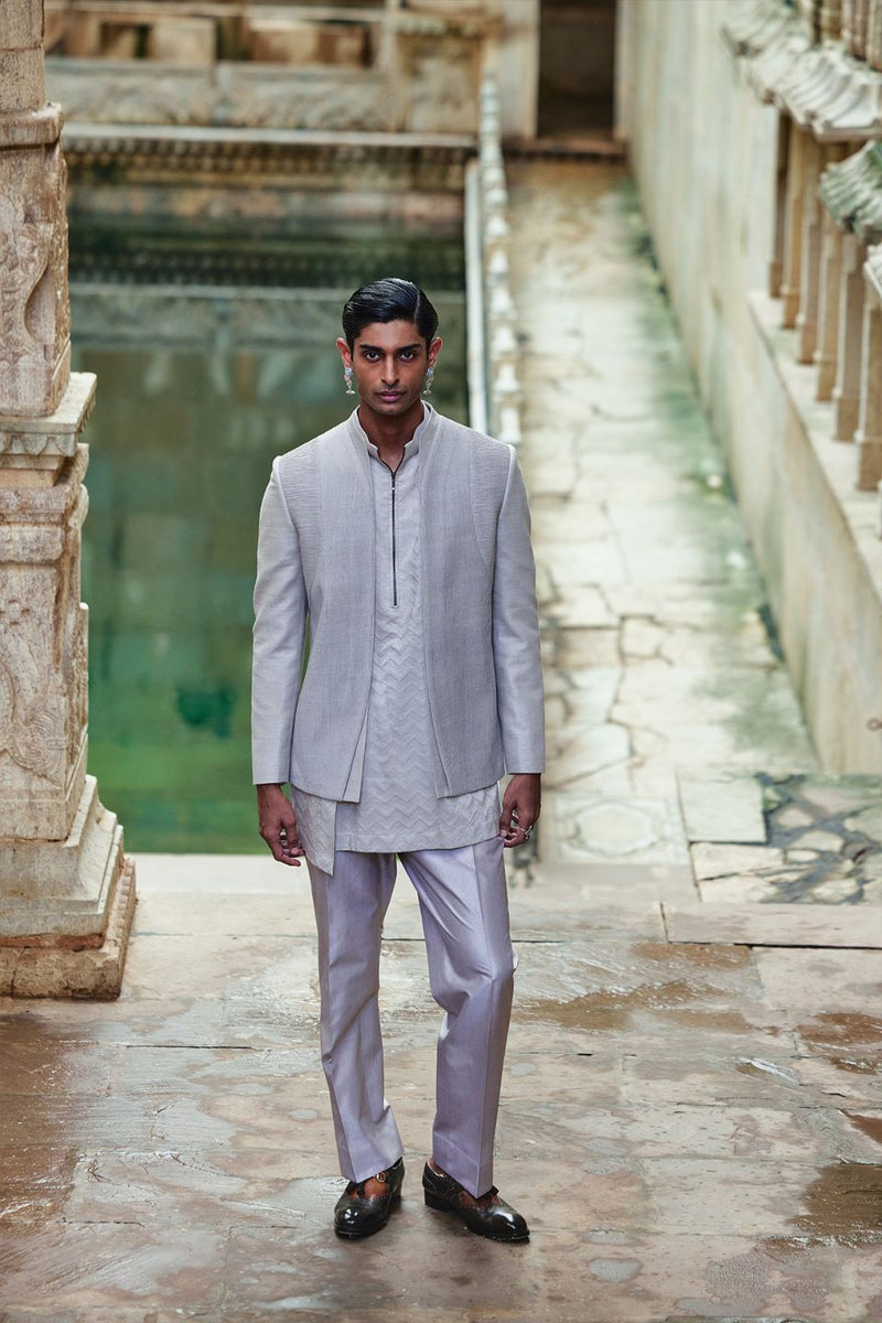 PINTUCKS YOKE BANDHGALA