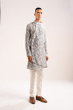 MOUNTAIN ASH PLEATED KURTA PAJAMA SET