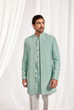OPEN ACHKAN WITH KURTA, SLIM PANTS
