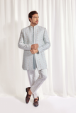 ACHKAN WITH UNDER KURTA AND SLIM PANT