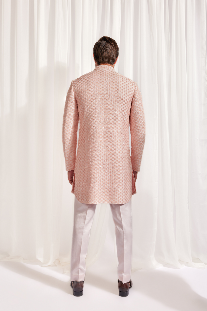 ACHKAN WITH UNDER KURTA AND SLIM PANT