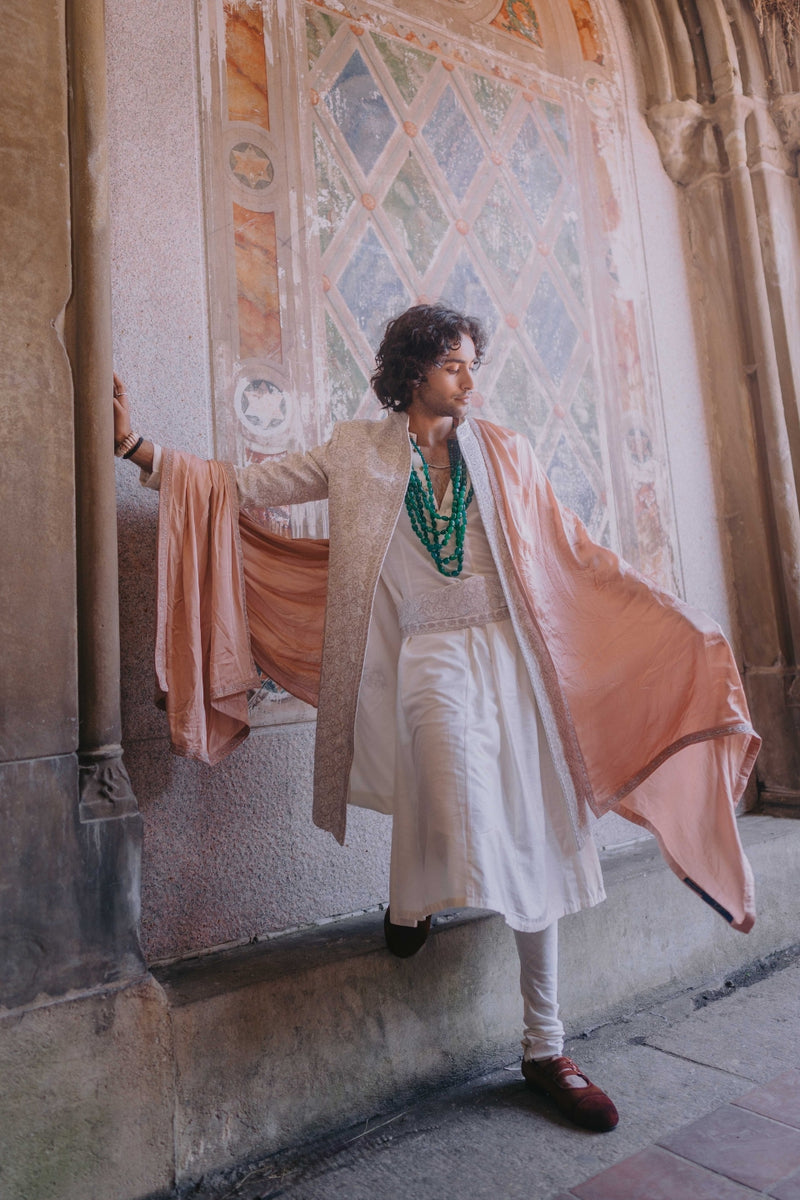 IVORY WHISPER SHERWANI SET