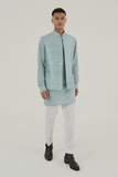 METALLIC HAND EMBROIDERED JAWAHAR JACKET