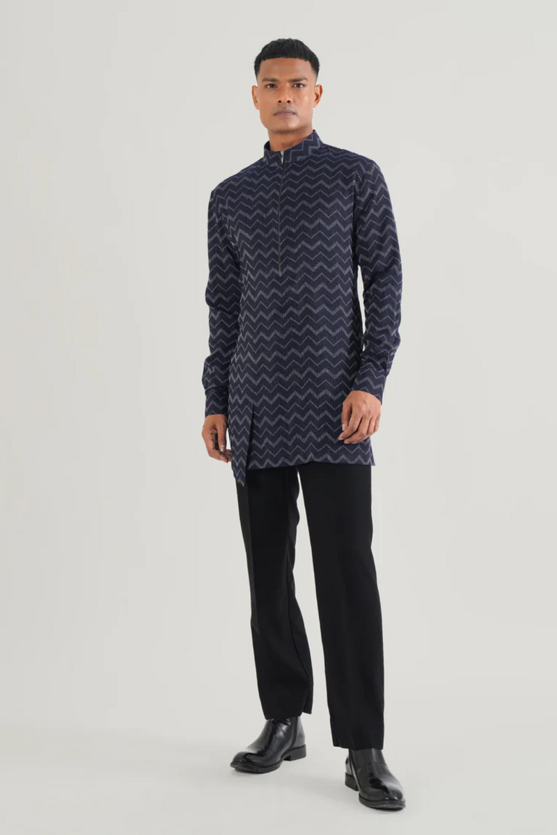 ZIG ZAG WEAVE KURTA
