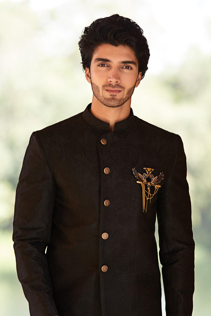 Jodhpuri Coat  time-travel space embroidery