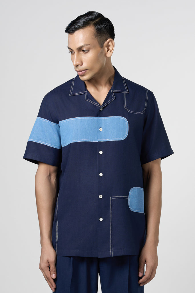 PATCH RESORT SHIRT