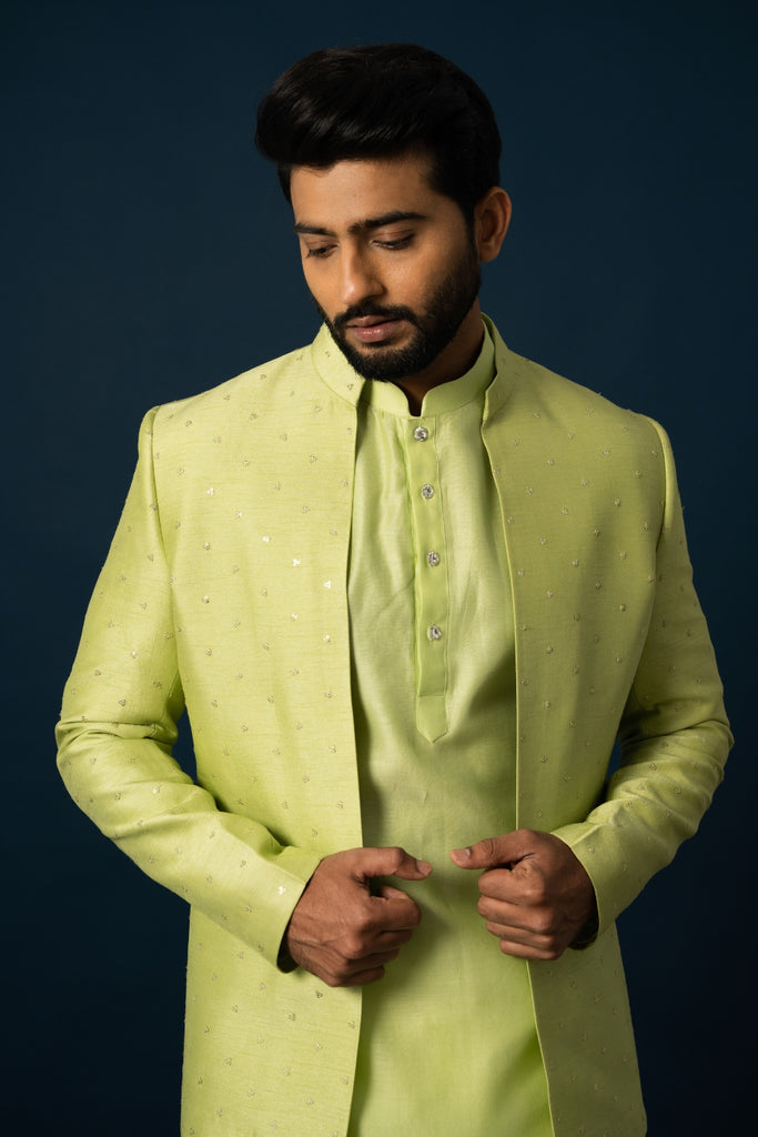 LAWN KURTA & JACKET SET