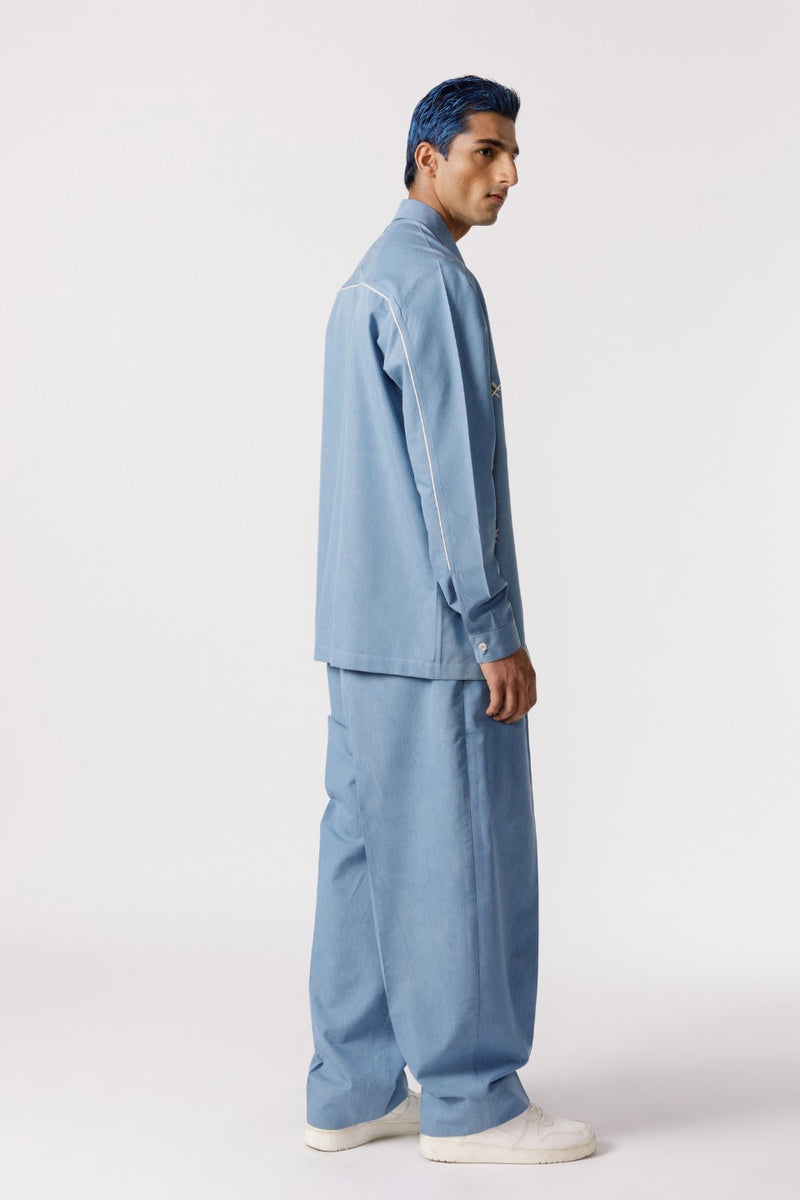 OVERSIZED EMBROIDERED SHIRT