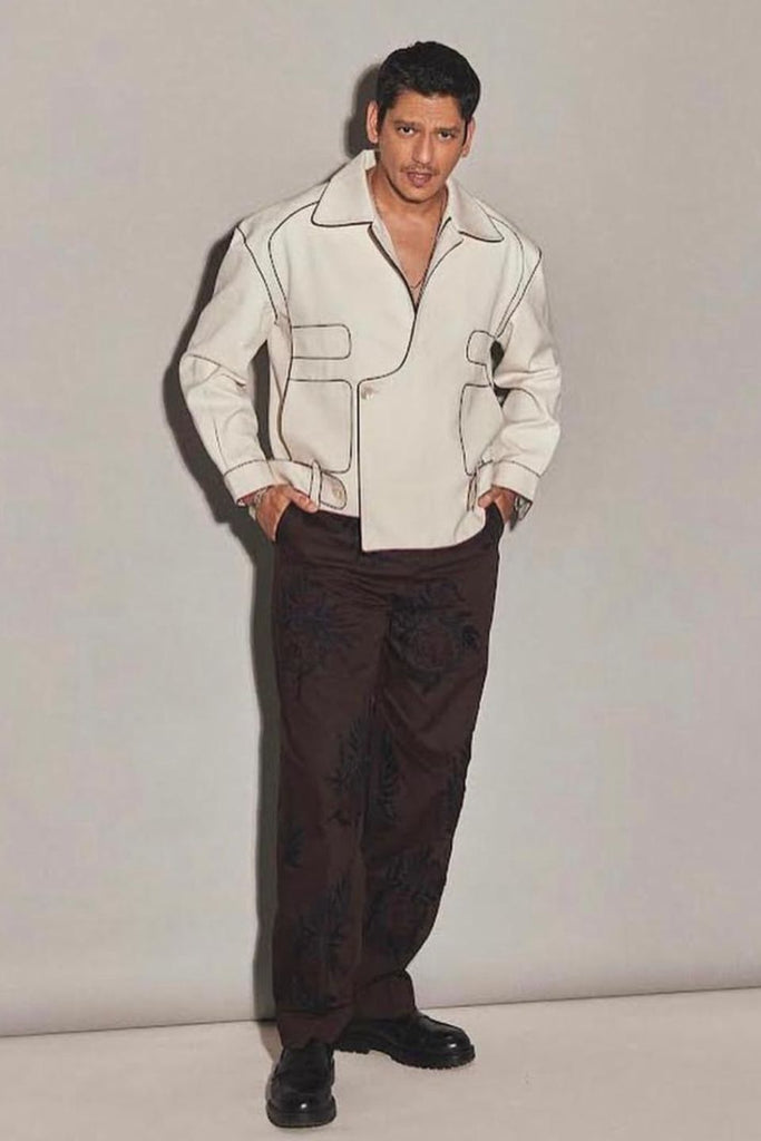 OUTLINED BOMBER JACKET