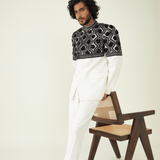 SOULFUL SILHOUETTE BANDHGALA SET