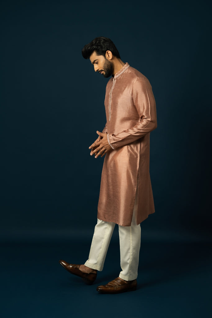 SIENNA FRENCHKNOT KURTA SET