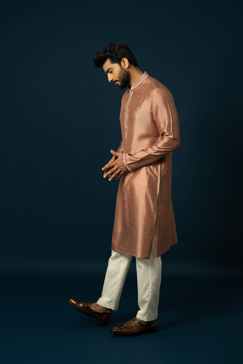 SIENNA FRENCHKNOT KURTA SET