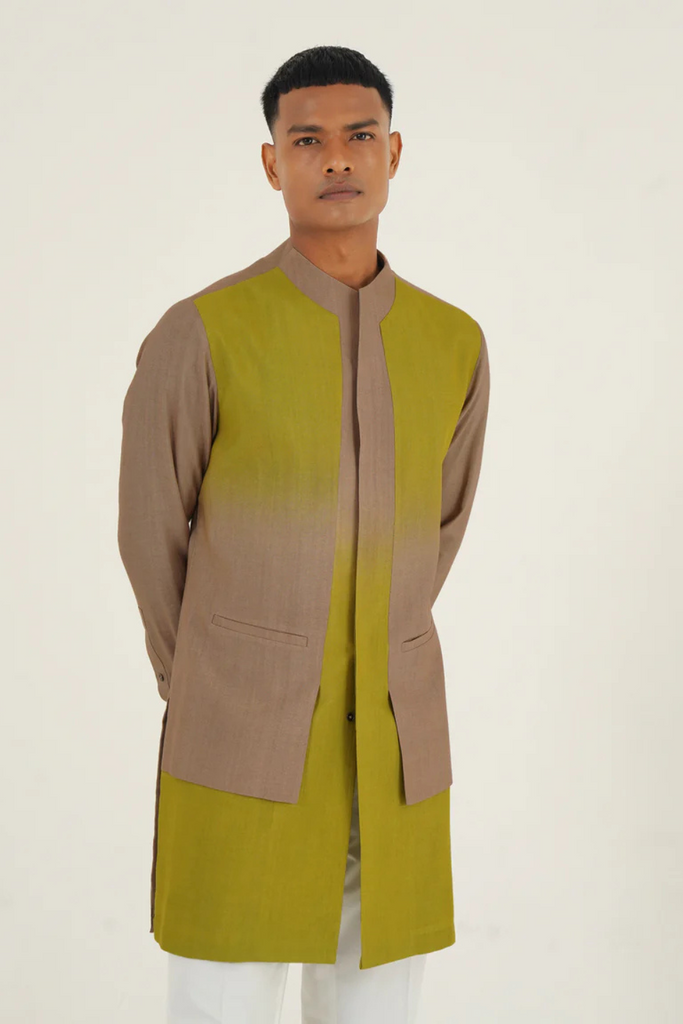 DIP DYED KURTA SET