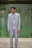CRISS CROSS FRONT OPEN SHERWANI
