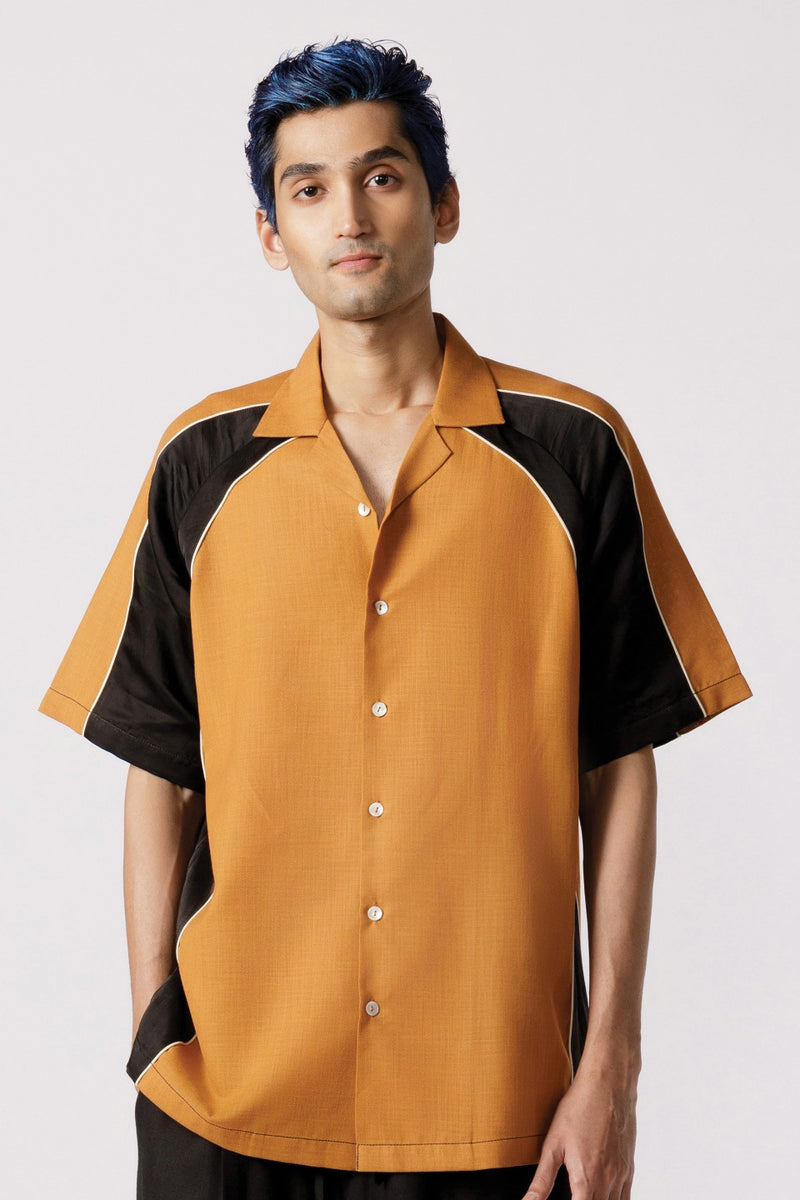 ARCHED CUT AND SEW RESORT SHIRT