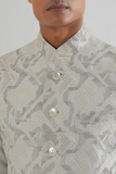 CRISS CROSS EMBROIDERED JAWAHAR JACKET