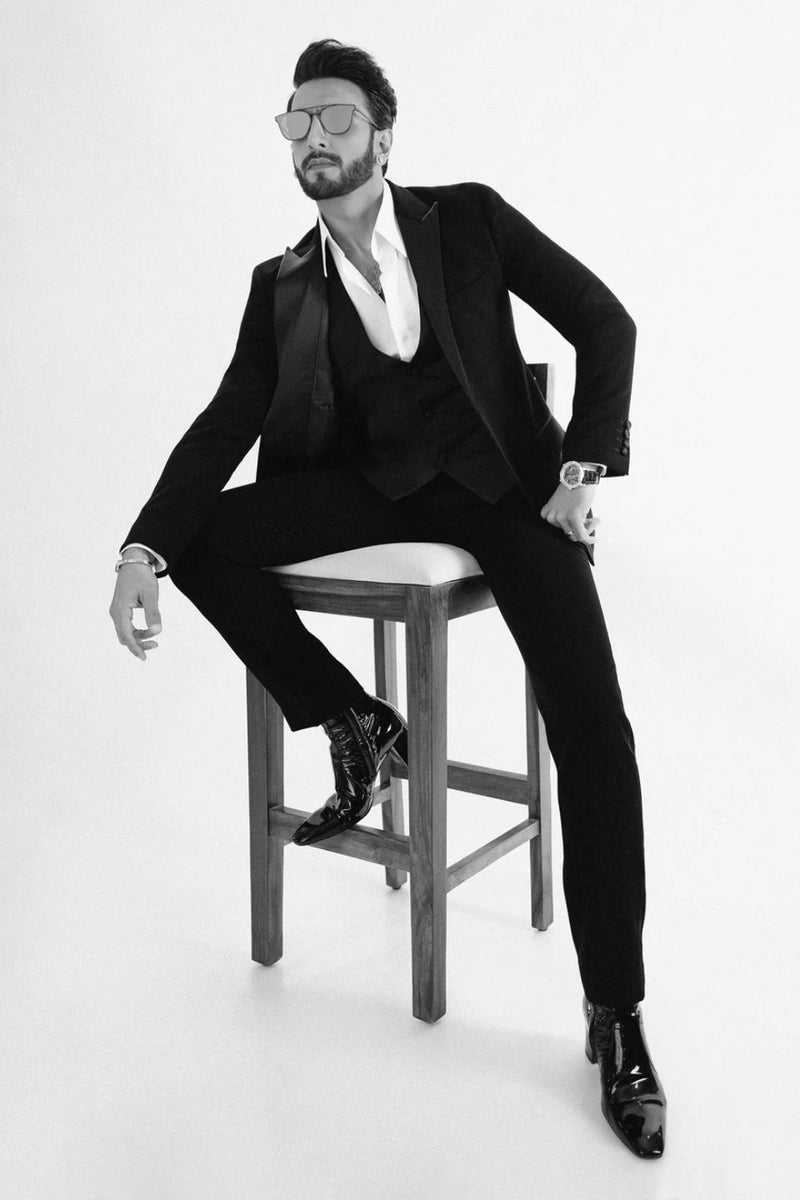 RANVEER SINGH IN NOCTURNAL CLASSIC TUXEDO