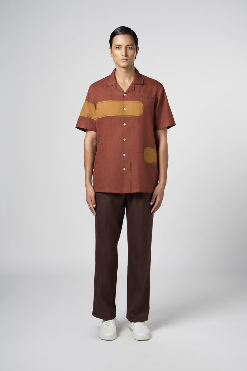 PATCH RESORT SHIRT