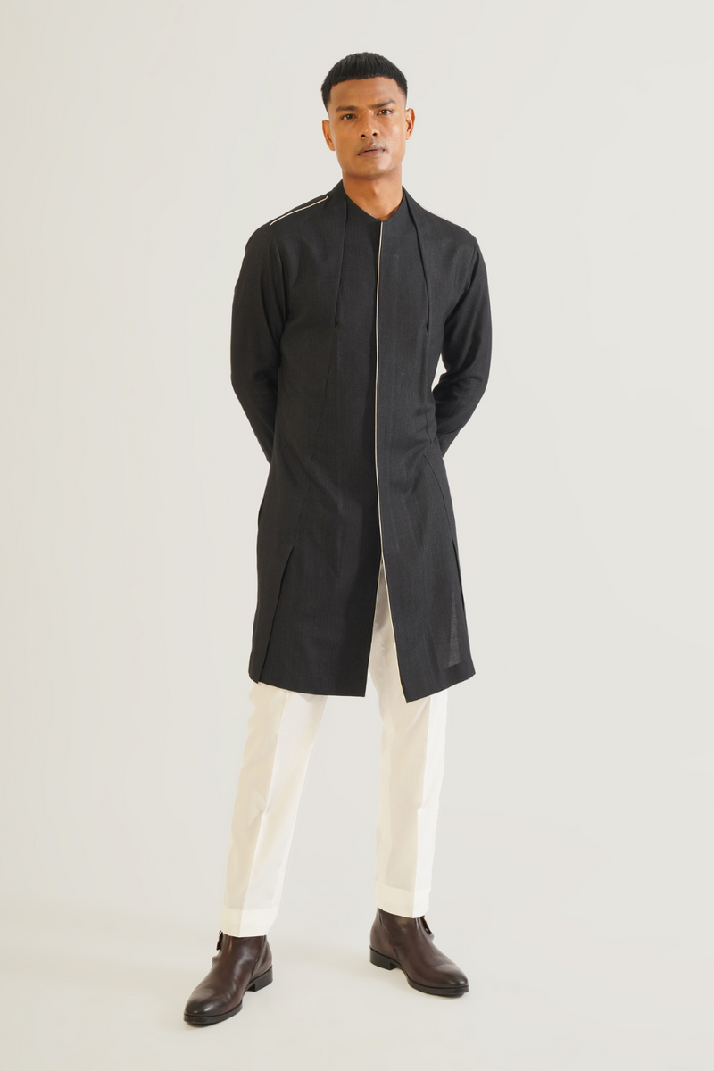 COTTON SILK KURTA SET