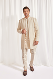 OPEN ACHKAN WITH KURTA AND SLIM PANT