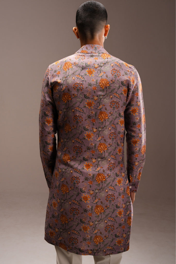 HEATHER BEMBERG LONG KURTA PAJAMA SET