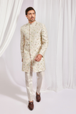 ACHKAN WITH UNDER KURTA AND SLIM PANTS
