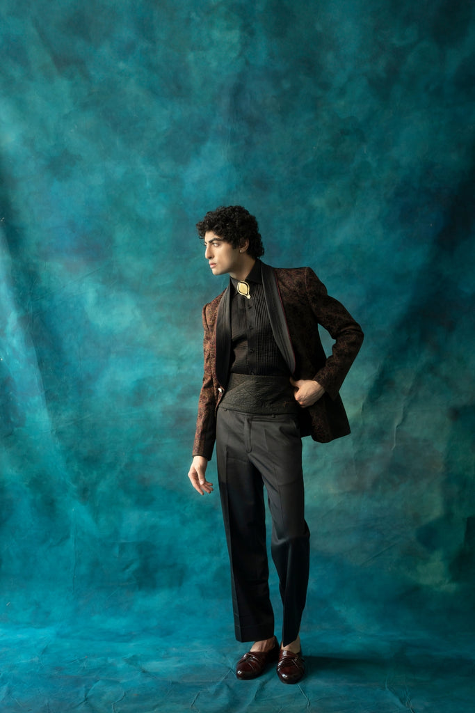 BLACK NOIR TUXEDO SET