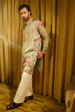 SAGE GREEN BANDHANI KURTA SET