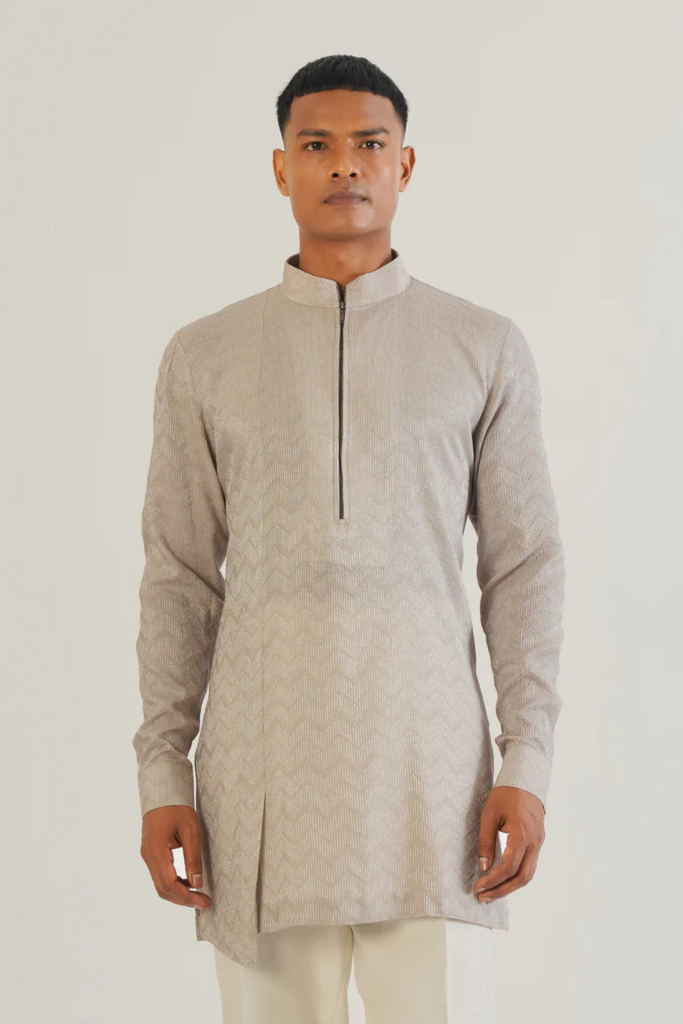 ZIG ZAG WEAVE KURTA