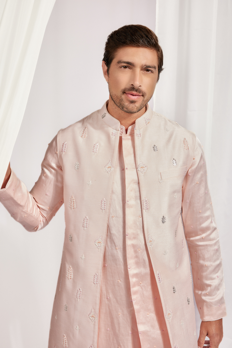 LONG BANDI WITH KURTA AND SLIM PANTS