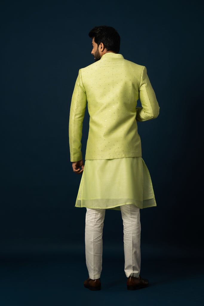 LAWN KURTA & JACKET SET