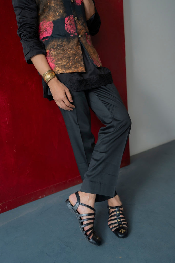 DEEP FUSCHIA NEHRU JACKET SET