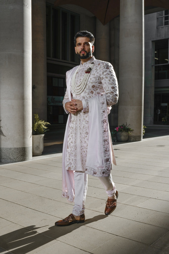 LILAC BLUSH SHERWANI