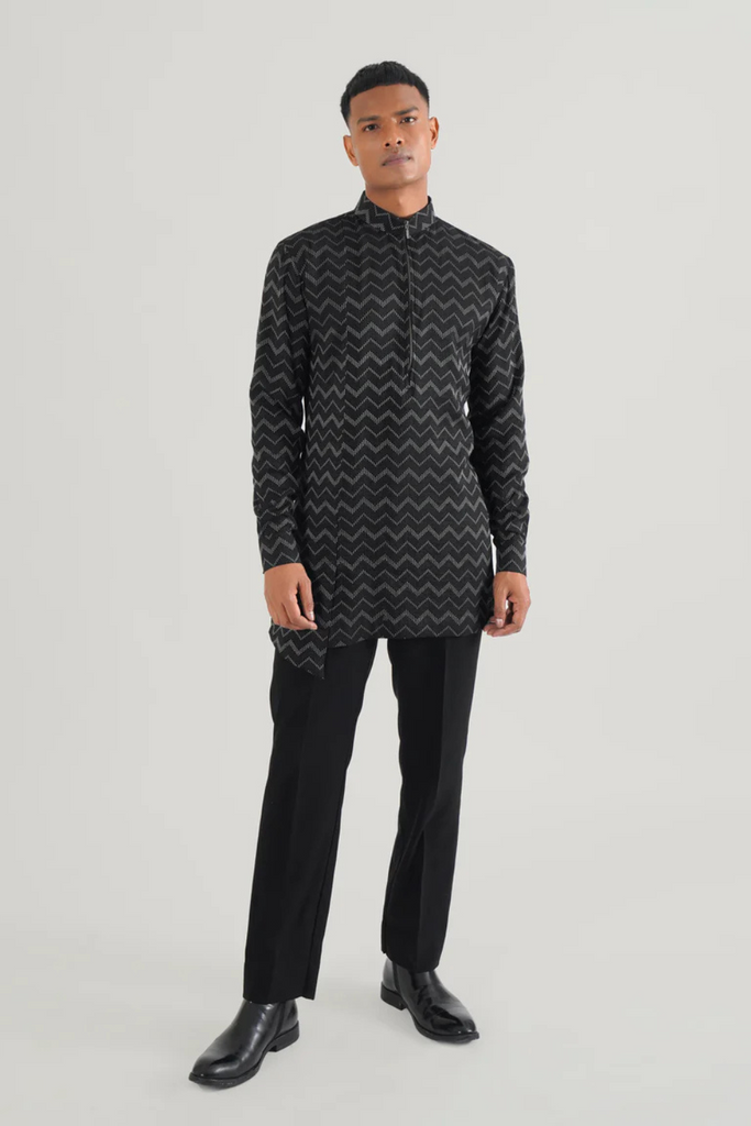 ZIG ZAG WEAVE KURTA