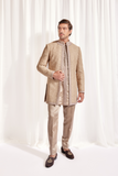 SHORT ACHKAN OPEN SET WITH KURTA AND SLIM PANT