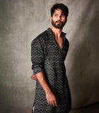 ZIG-ZAG ASYMMETRIC KURTA SET
