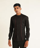 OFF CENTRE PLACKET SHIRT