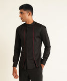 OFF CENTRE PLACKET SHIRT