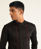OFF CENTRE PLACKET SHIRT
